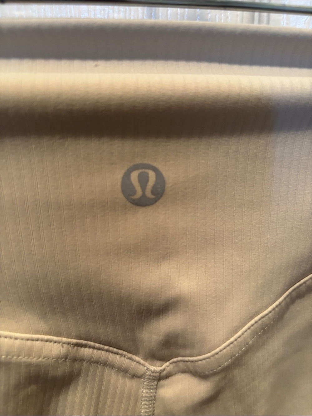 NWT Lululemon Align High-Rise Pocket Leggings Ribbed Bone Cream Sz 8 - Picture 3 of 7